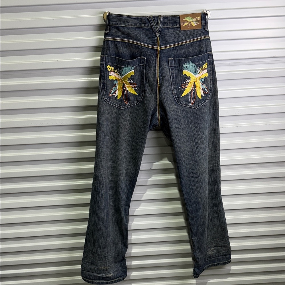 Evolution In Design Men's Relaxed Fit Jeans in Deep Indigo 34